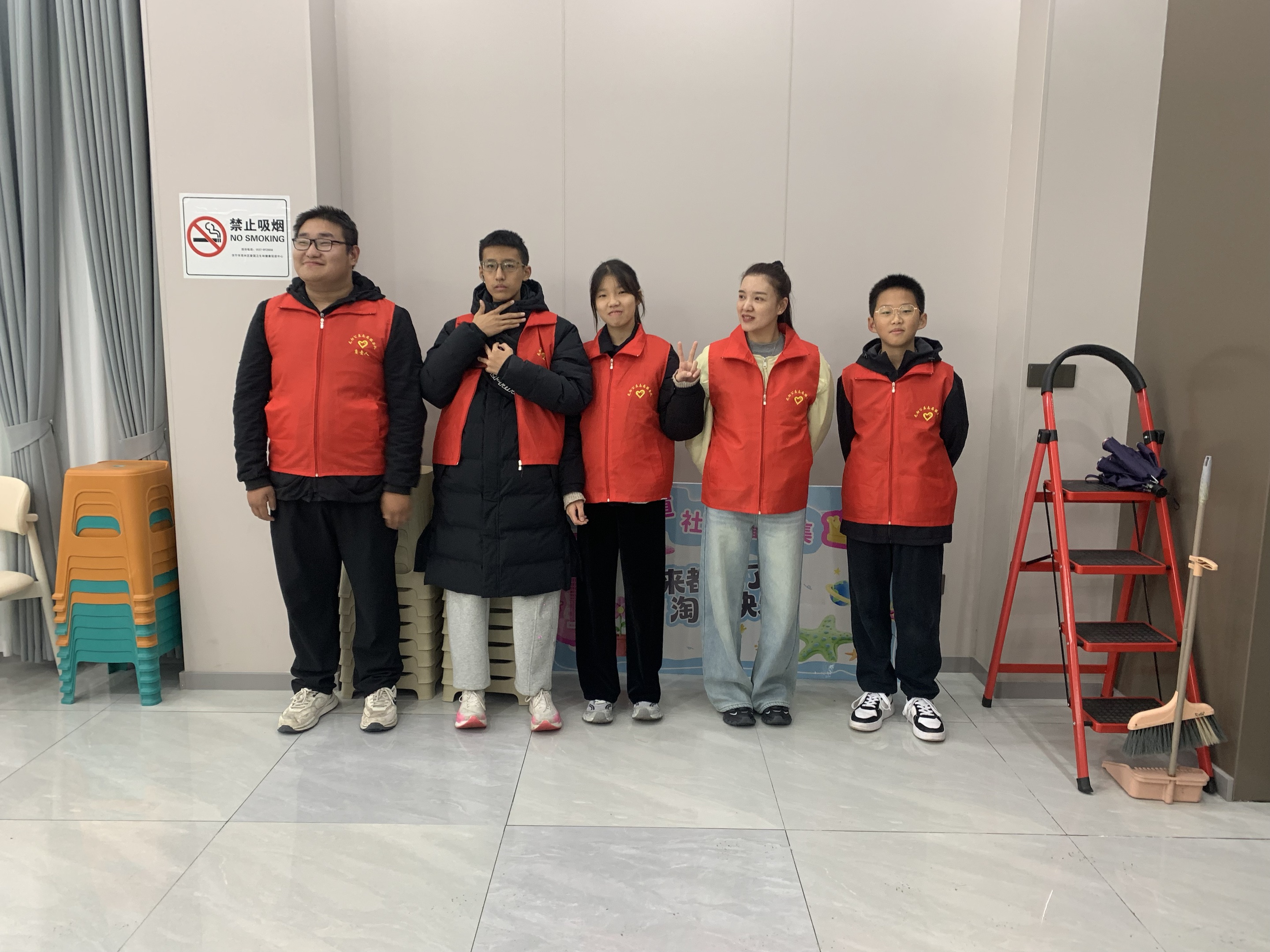 志愿服务活动现场